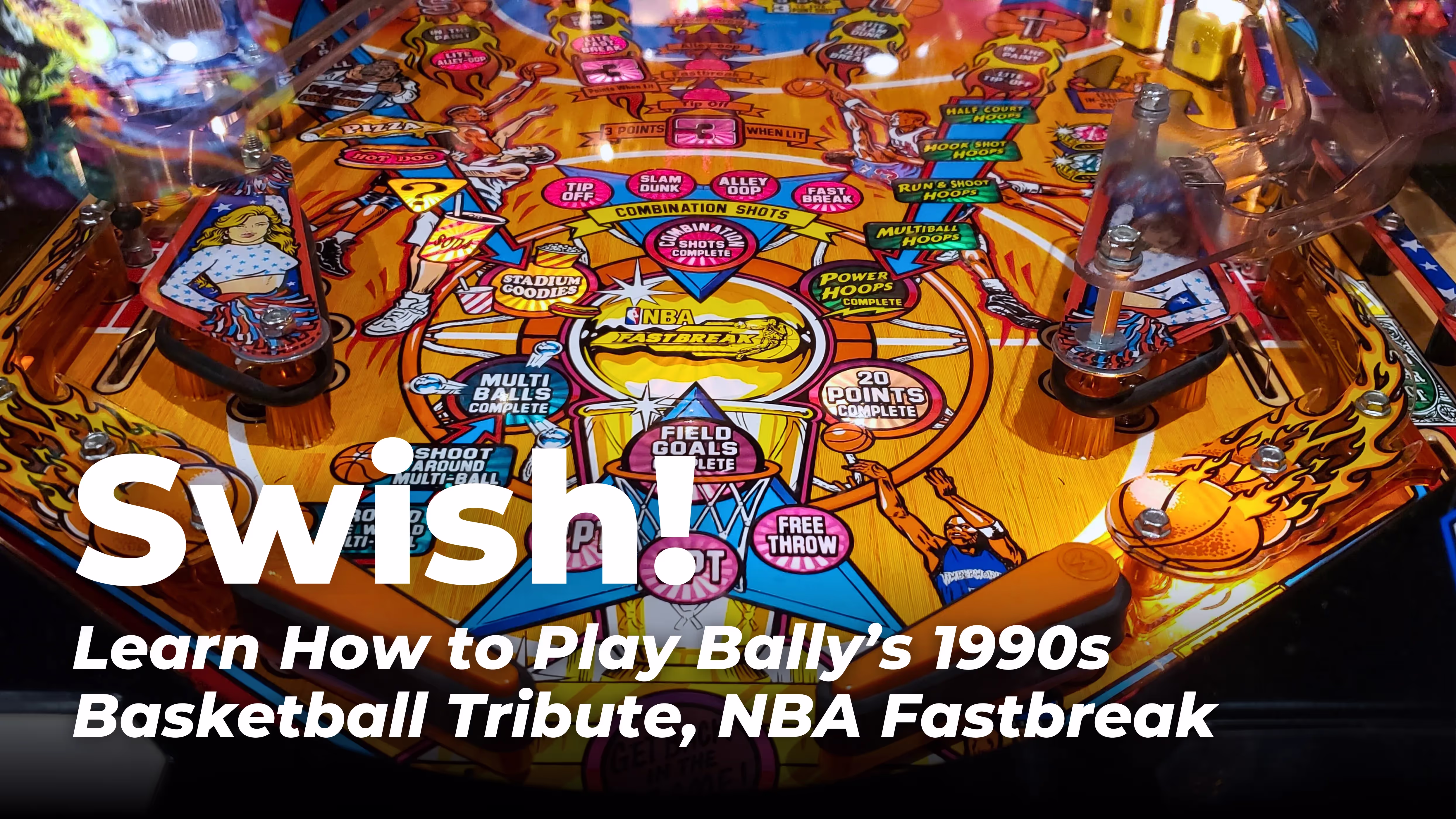 Swish! Learn How to Play Bally’s 1990s Basketball Tribute, NBA Fastbreak