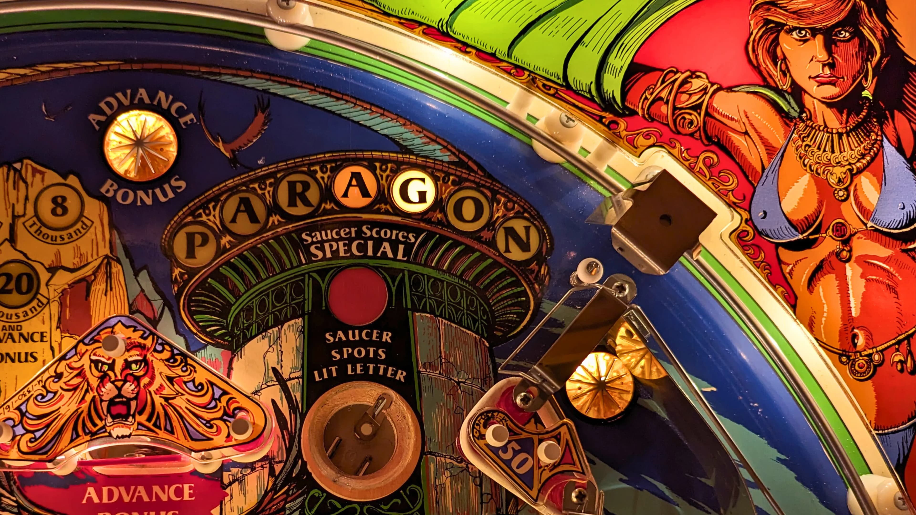 the paragon saucer